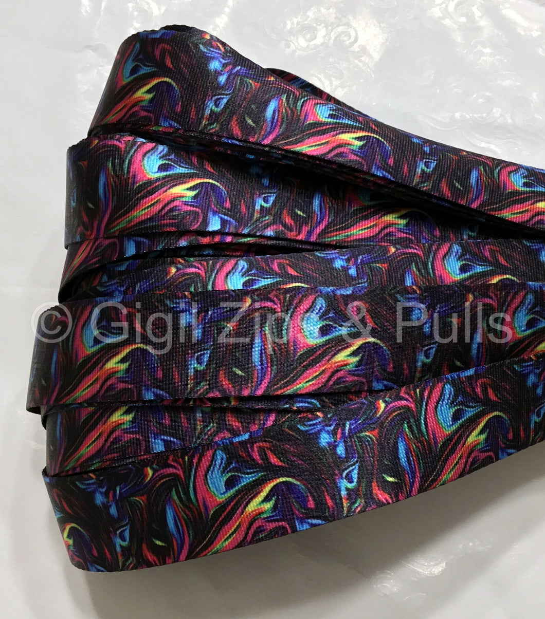 Webbing - Groovy Swirls - 1