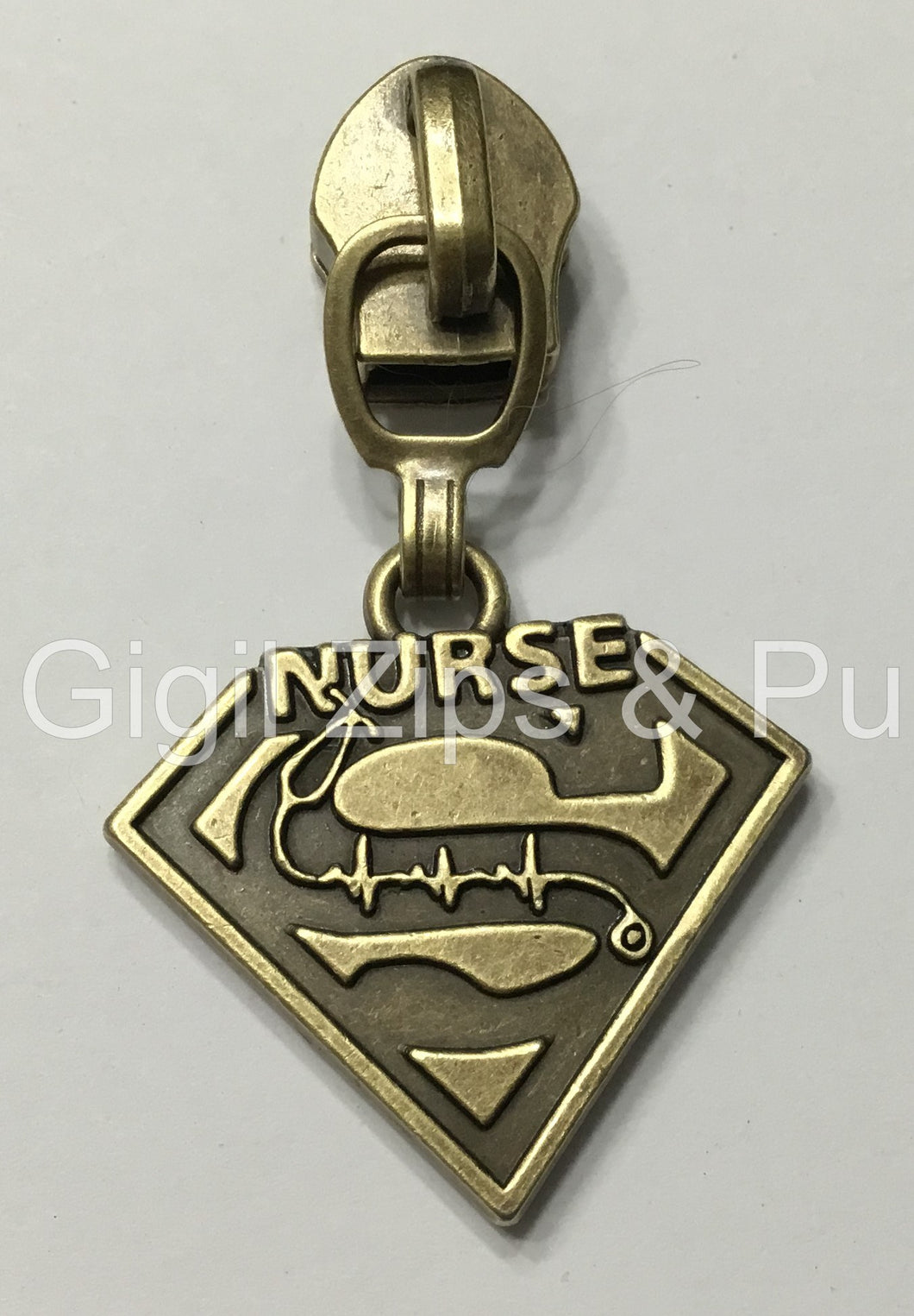 Super Nurse - Antique Brass