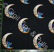 Load image into Gallery viewer, Alien Moon - Seamless Design Fabric - By the Yard
