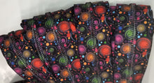 Load image into Gallery viewer, Zipper Tape - Geometric Swirls on Black
