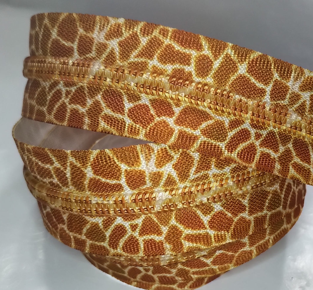 Zipper Tape - Giraffe